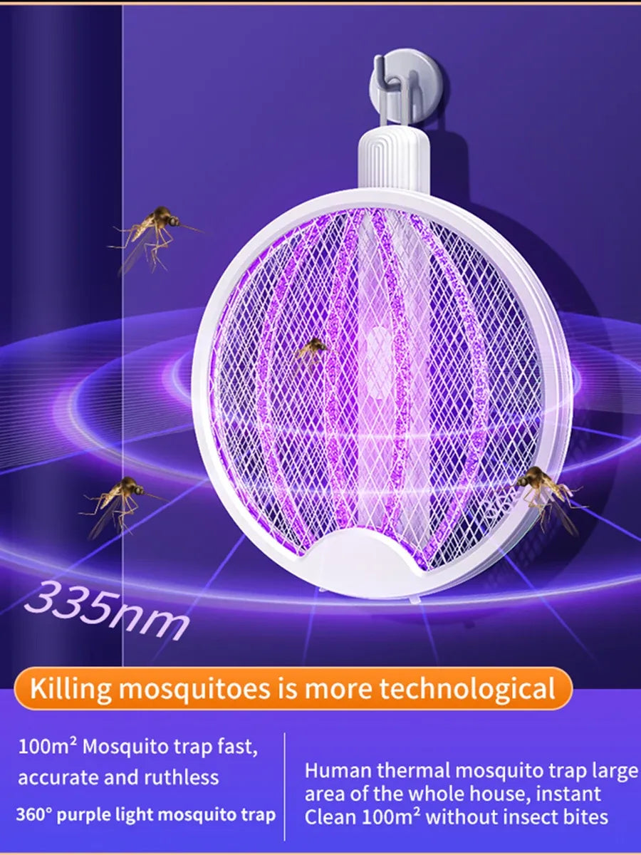 Foldable Electric Mosquito Killer with  Light