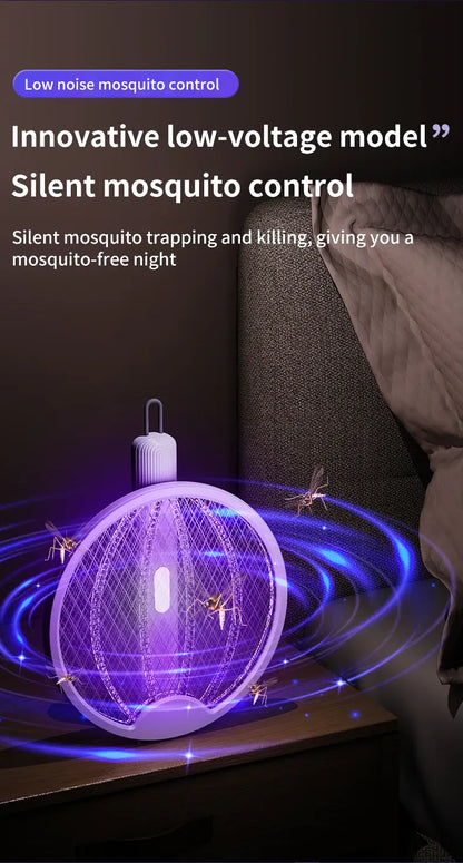 Foldable Electric Mosquito Killer with  Light